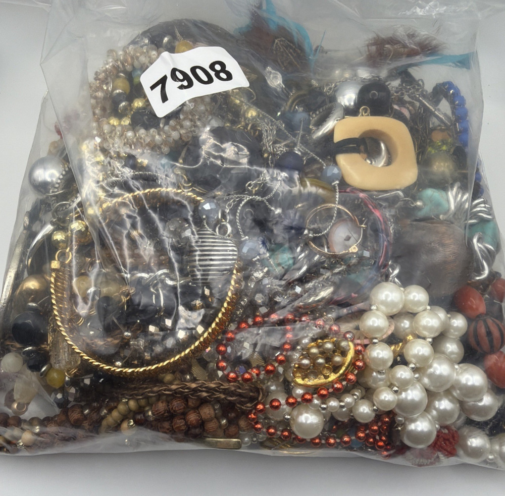 Jewelry Lot Craft Junk Harvest Wearable Mix 4 lbs